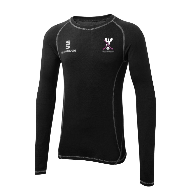 Huddersfield Dragons Long Sleeve SUG Black